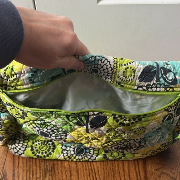 Vera Bradley Limes Up Messenger Diaper Bag - Picture 3 of 4